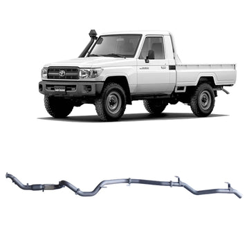 Redback Extreme Duty Exhaust for Toyota Landcruiser 79 Series Single Cab (03/2007 - 10/2016) - Brixton 4x4 - Buy Online Now!